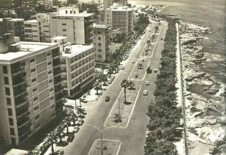 beirut by the sea bw Mireille Raad Blog 